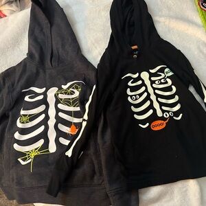 Cat and Jack set of boys Halloween hoodies